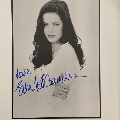 Esta TerBlanche signed photo