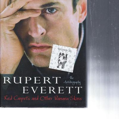 Rupert Everett signed book