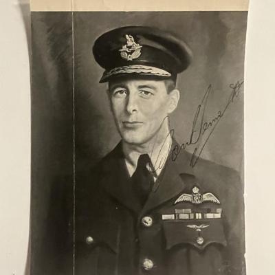 Air Vice Marshal Don Bennett signed photo