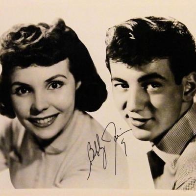 Bobby Darin signed promo photo