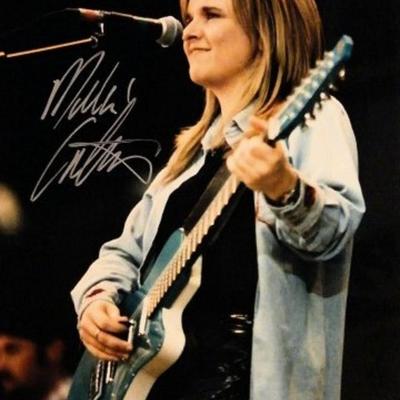 Melissa Etheridge signed promo photo