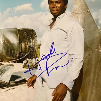 Lost Harold Perrineau signed photo