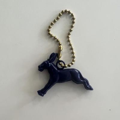 1960s Democrat Donkey keychain.