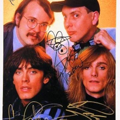 Cheap Trick signed promo photo