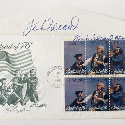 WWII Major General Francis Gerard signed cover
