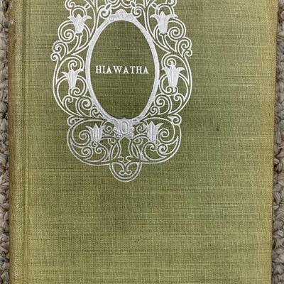 The Song Of Hiawatha vintage hardcover