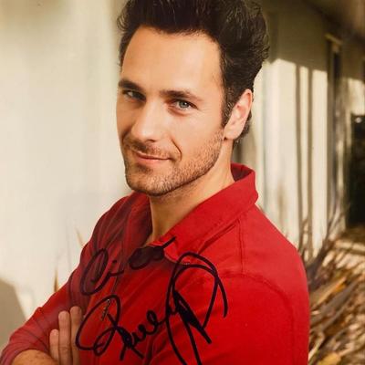 Raoul Bova signed photo