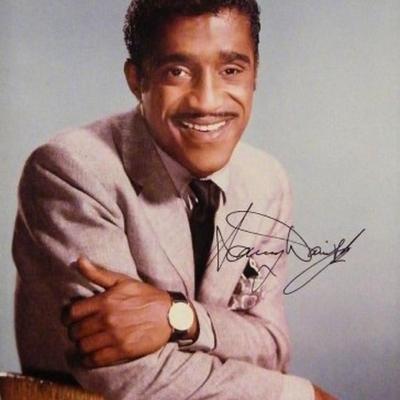 Sammy Davis jr. signed promo photo