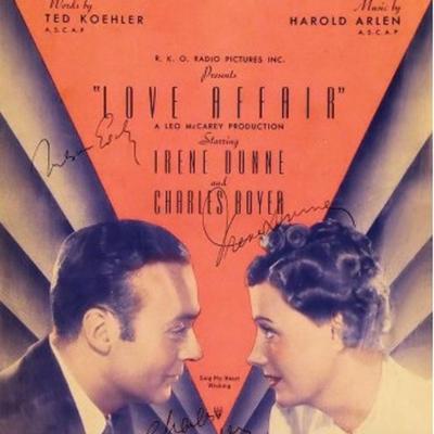 Sing My Heart signed sheet music