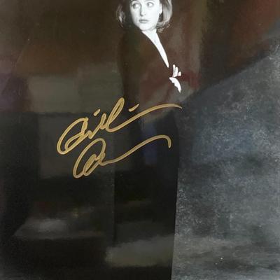 The X-Files Gillian Anderson signed photo