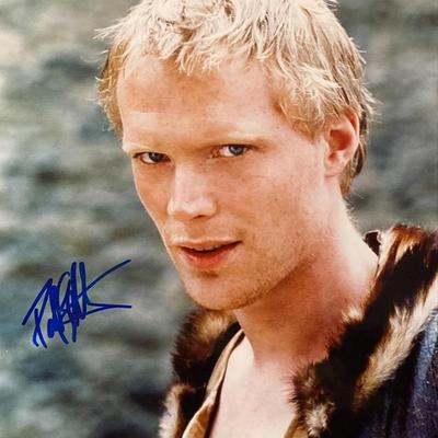 A Knight's Tale Paul Bettany signed movie photo