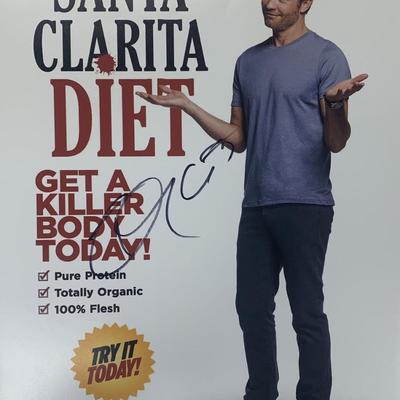 Santa Clarita Diet signed photo