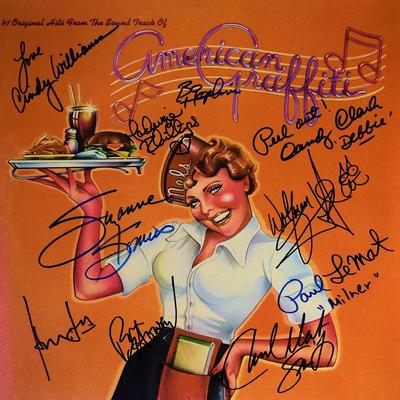 American Graffiti signed soundtrack