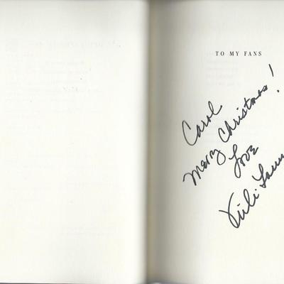 Vicki Lawrence signed book