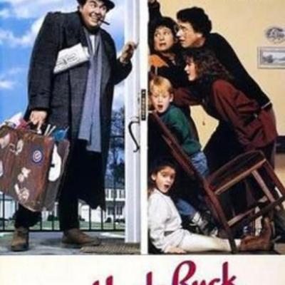 Uncle Buck original double-sided movie poster