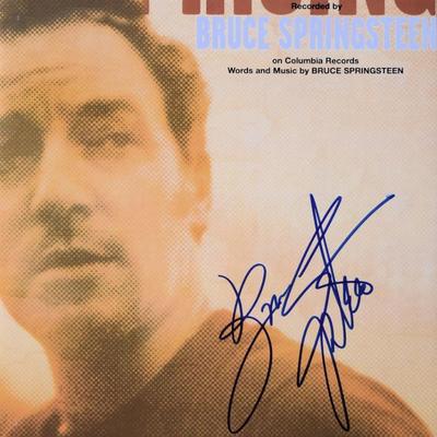 Bruce Springsteen signed The Rising sheet music