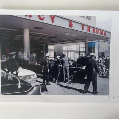 JFK Assassination Dr. Peter Loeb signed photo