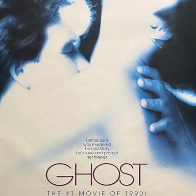 Ghost 1990 original teaser movie poster