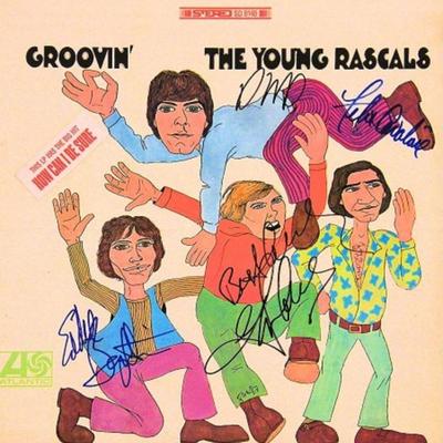 The Young Rascals signed "Groovin" album