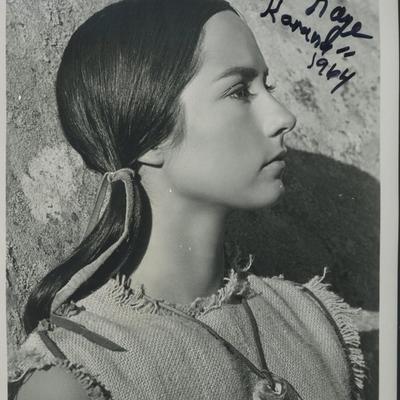 Island of the Blue Dolphins Celia Kaye signed movie photo