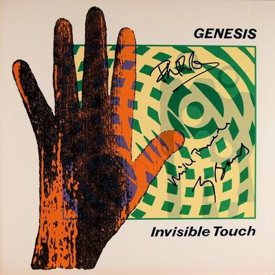 Genesis signed Invisible Touch album