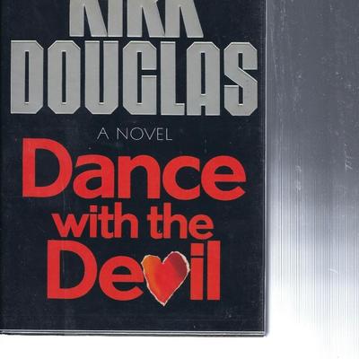 Dance with the Devil Kirk Douglas signed book