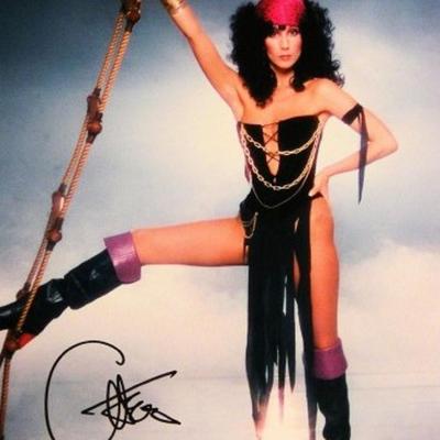 Cher signed promo photo