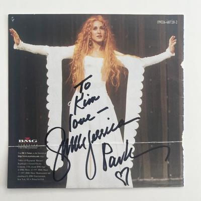Sarah Jessica Parker signed photo cover