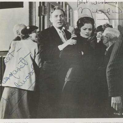 Trent's Last Case signed movie photo. GFA Authenticated
