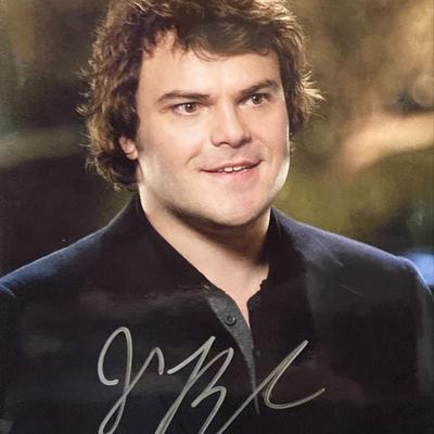 Jack Black signed photo