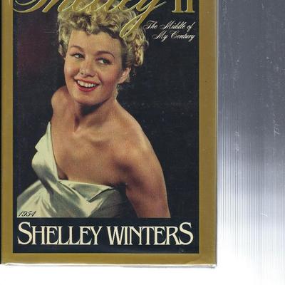 Shelley II: The Middle of my Century Shelley Winters signed book