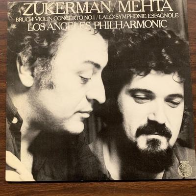 Zukerman / Mehta, Los Angeles Philharmonic - Bruch / Lalo ‎– Violin Concerto No. 1 / Symphonie Espagnole Album