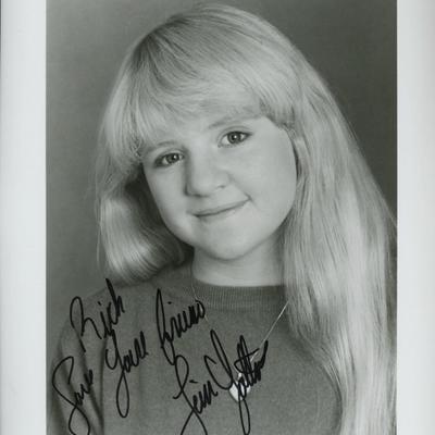 Family Ties signed photo