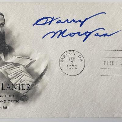 MASH Harry Morgan signed cover