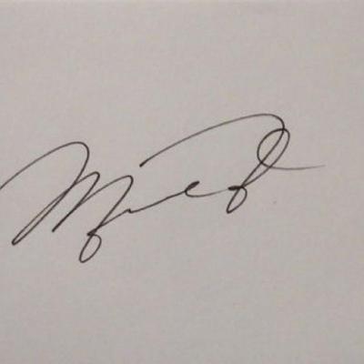 Michael Jordan signature slip