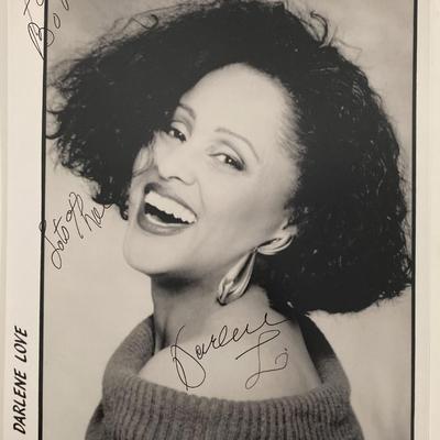 Darlene Love signed photo
