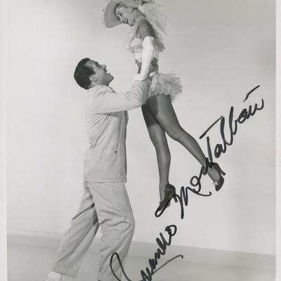 Ricardo Montalbán signed "Two Weeks With Love" movie photo