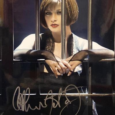 Catherine Zeta-Jones signed photo