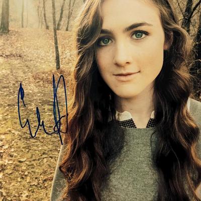 Emma Holzer signed photo