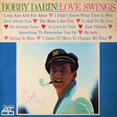 Bobby Darin Love Swings signed album