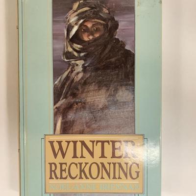 Winter Reckoning signed book