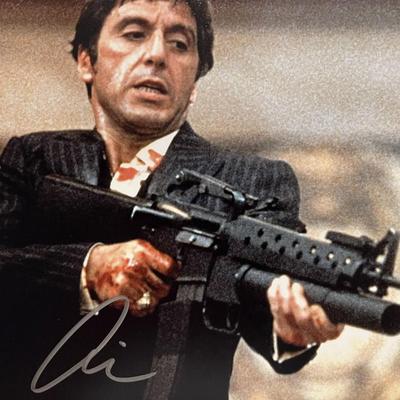 Scarface Al Pacino signed photo