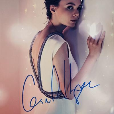 Carey Mulligan signed photo