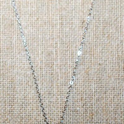 Blue Bumblebee PENDANT (¾" x ¾") on a Silver Tone Necklace Chain 17" L
