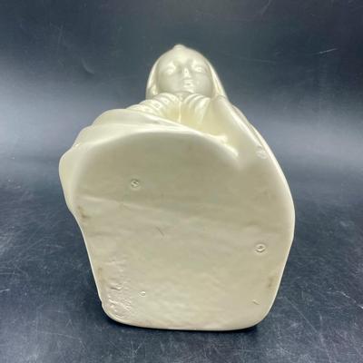 Vintage Haeger Madonna Virgin Mary Ceramic Planter