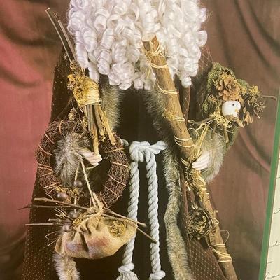 Woodland Santa Christmas Figure
