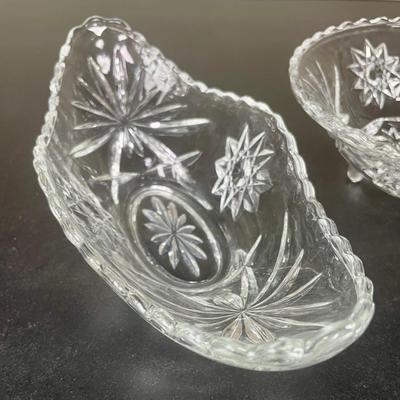Vintage Pressed Glass Lot