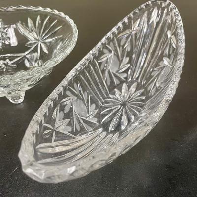 Vintage Pressed Glass Lot