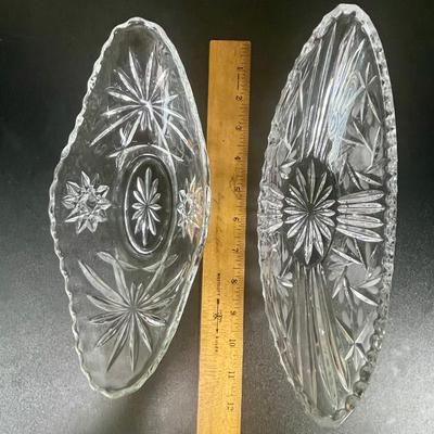 Vintage Pressed Glass Lot