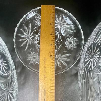 Vintage Pressed Glass Lot